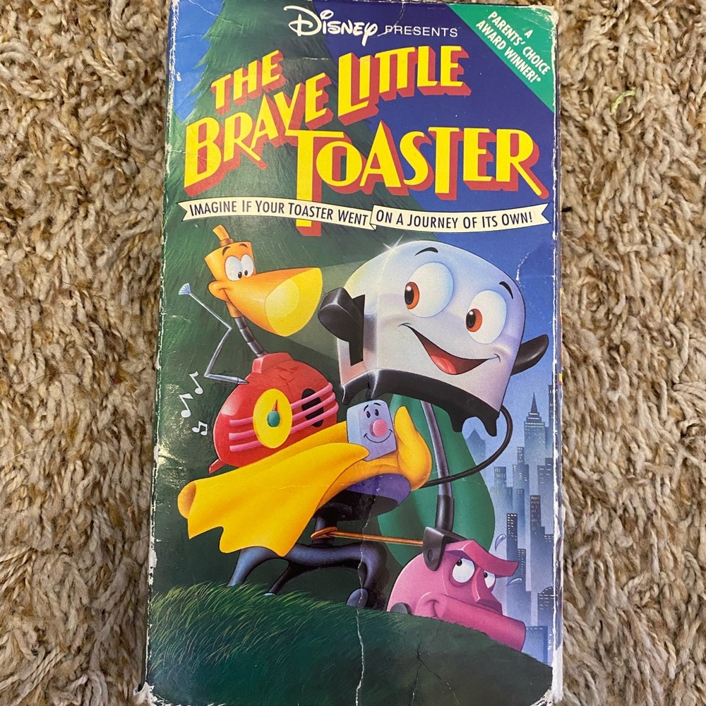 BRAVE LITTLE TOASTER VHS TAPE